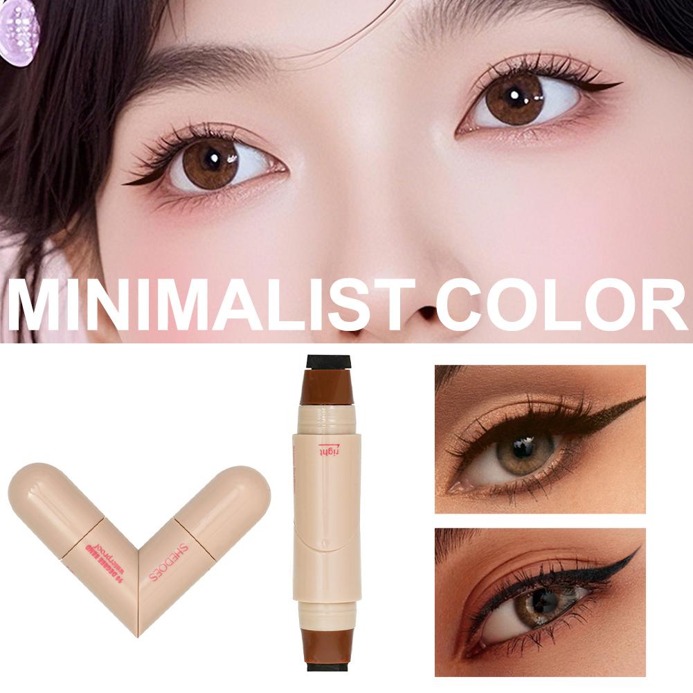 Beauty Mark Makeup - Stylo tampon Eyeliner rotatif à Double