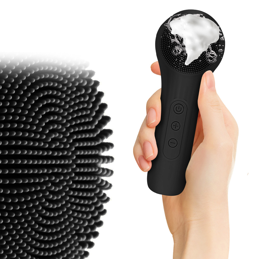 Electric Face Cleanser Brush - Appareil de nettoyage facial sonique étanche