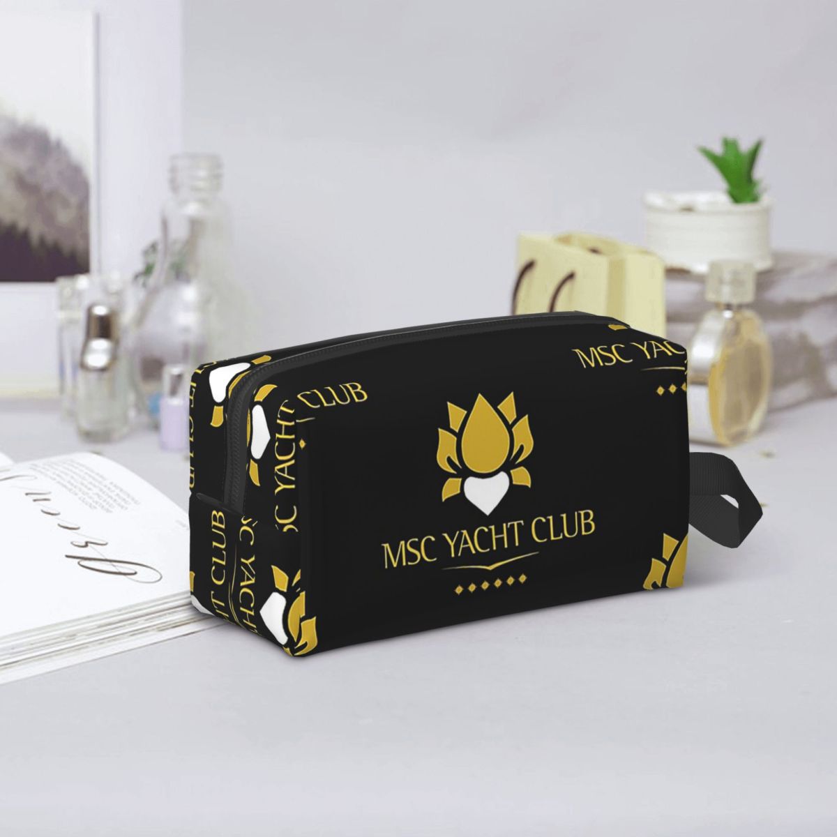 Beauty Makeup Logo Design - Sac de maquillage avec logo MSC