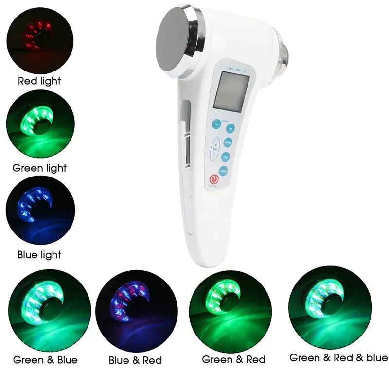 1Mhz 3Mhz ultrasons 4 Modes 7  - Electric Face Cleanser Brush avis et prix