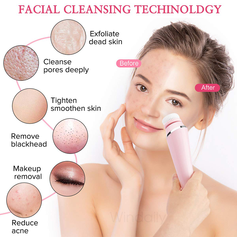 Brosse électrique de nettoyage - Electric Face Cleanser Brush avis et prix