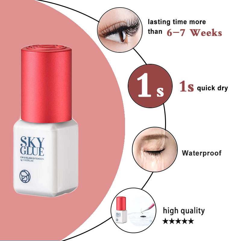 5 bouteilles de colle Sky S Pl - Makeup Plus Beauty avis et prix
