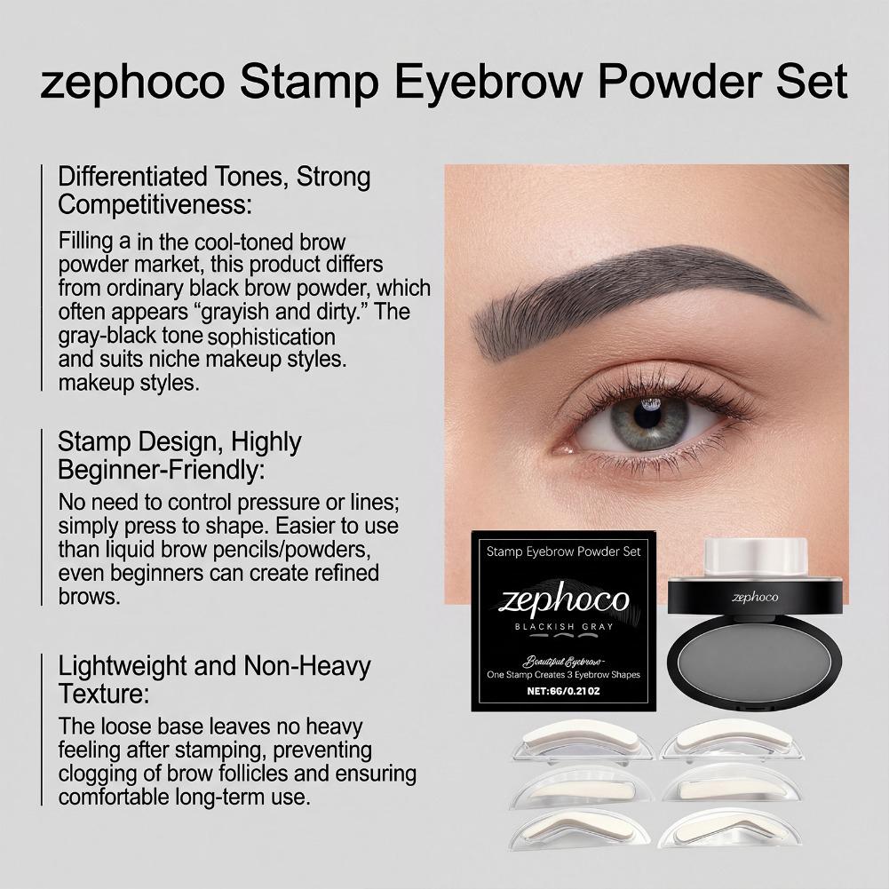 Kit de poudre à sourcils à mod - Beauty Mark Makeup avis et prix