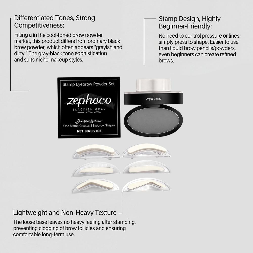 Kit de poudre à sourcils à mod - Beauty Mark Makeup avis et prix