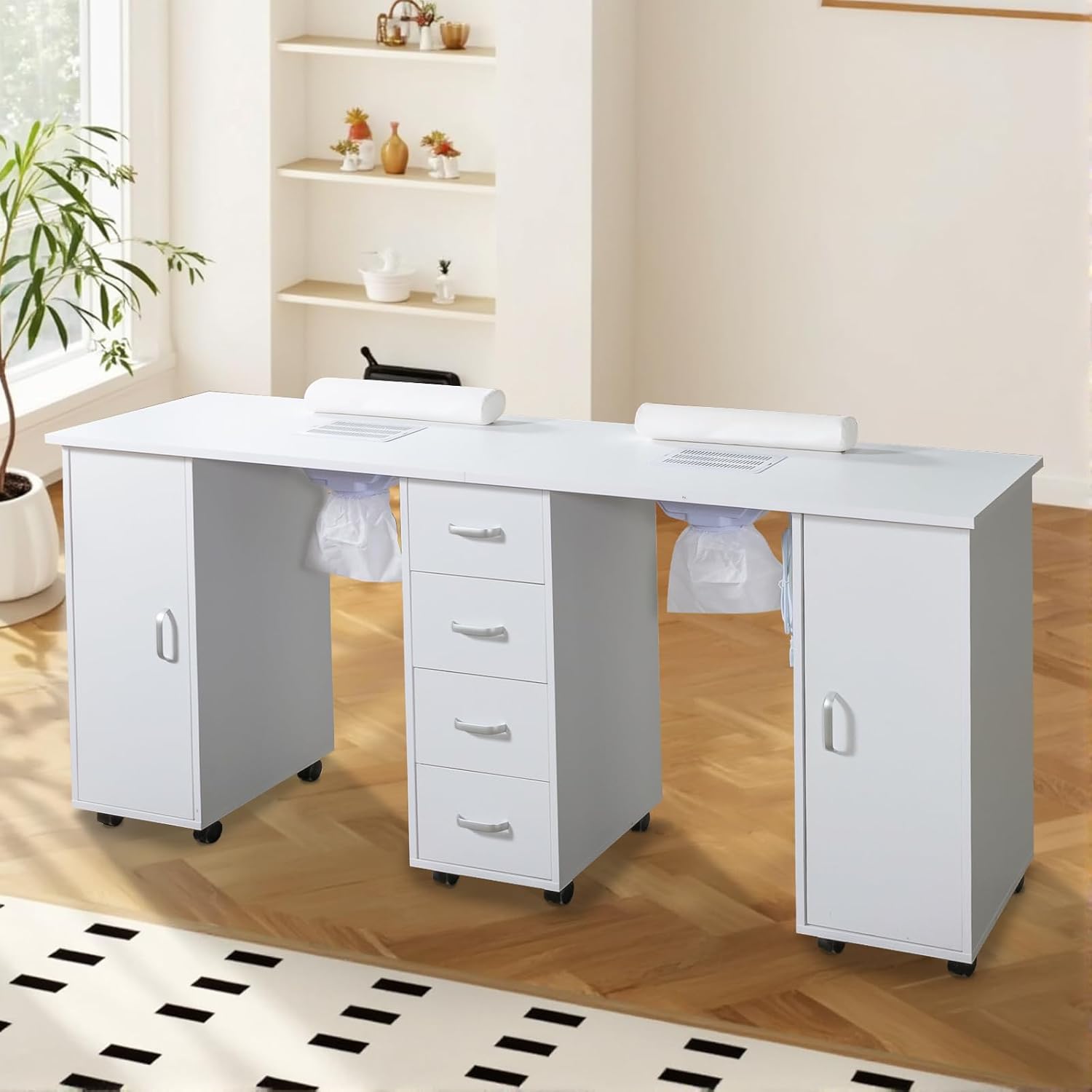 Table de manucure double pour  - X Beauty Makeup avis et prix