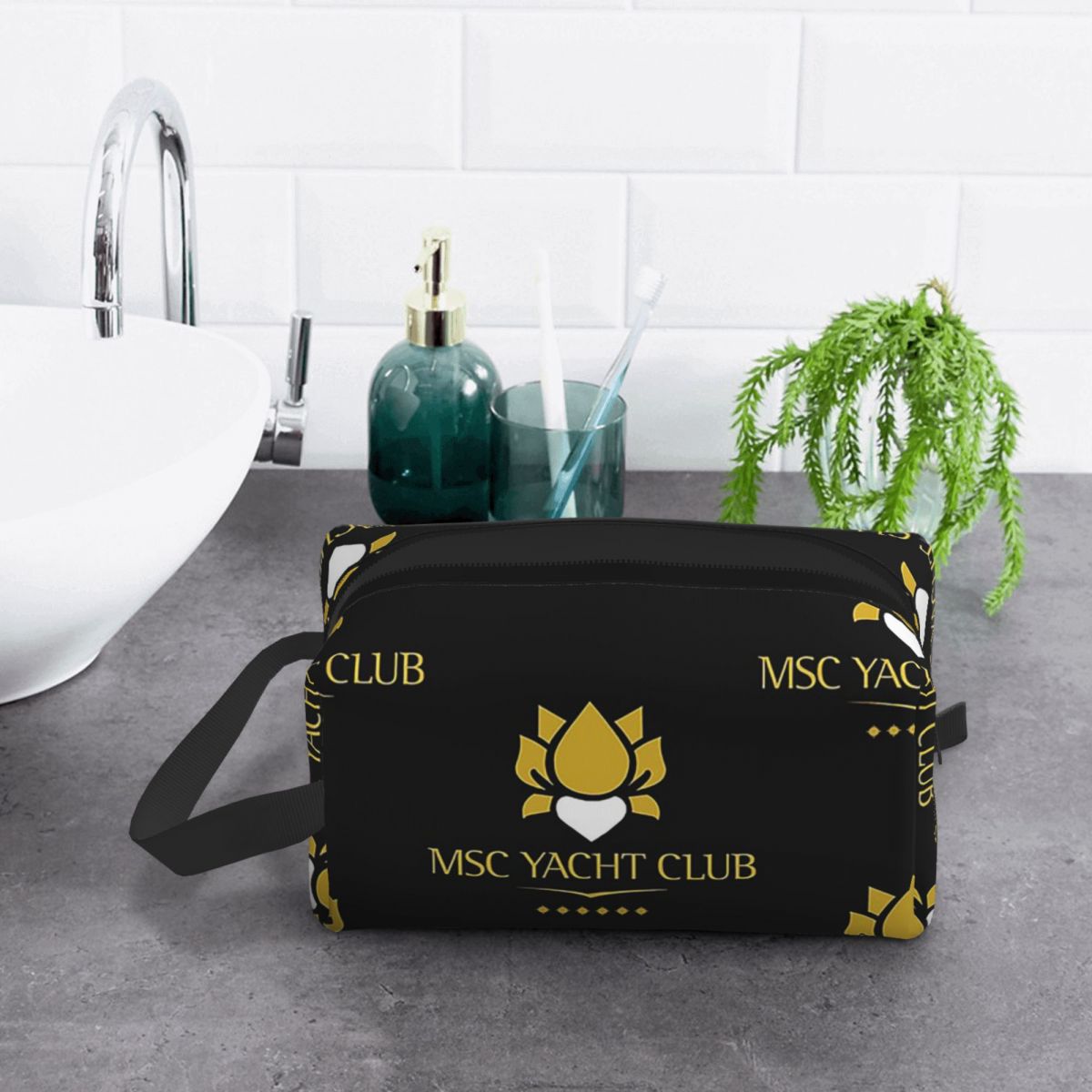 Sac de maquillage avec logo MS - Beauty Makeup Logo Design avis et prix