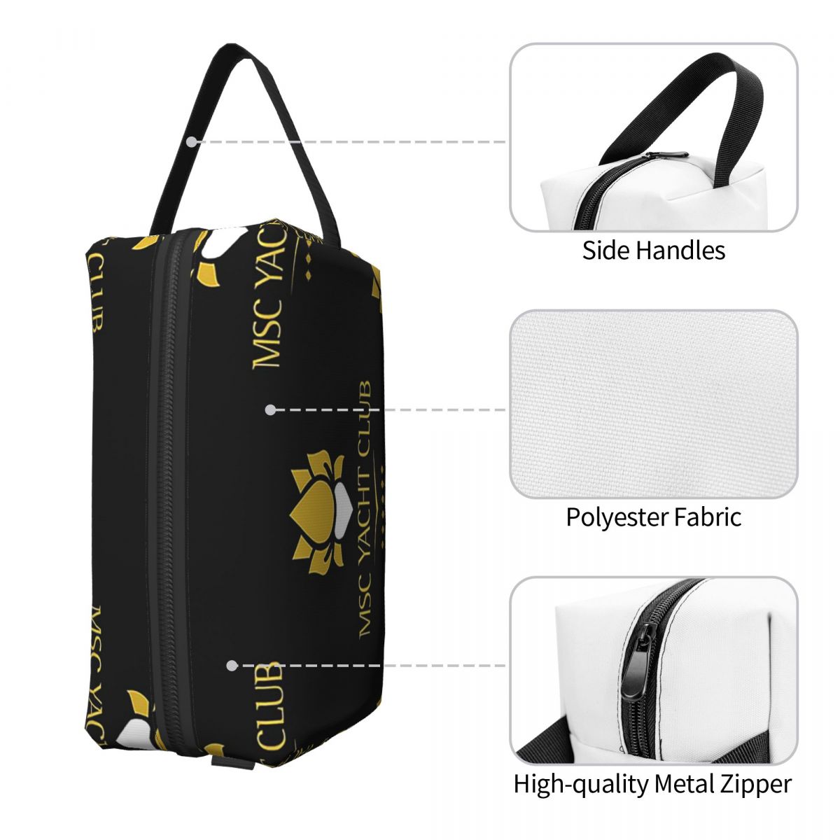 Sac de maquillage avec logo MS - Beauty Makeup Logo Design avis et prix