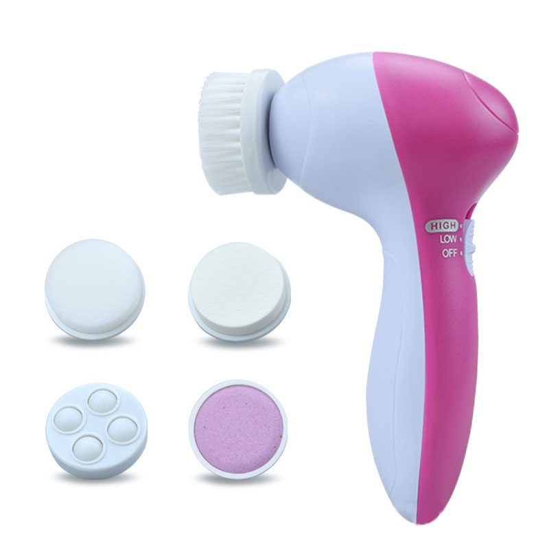 Brosse nettoyante visage 5 en  - Electric Face Cleanser Brush avis et prix