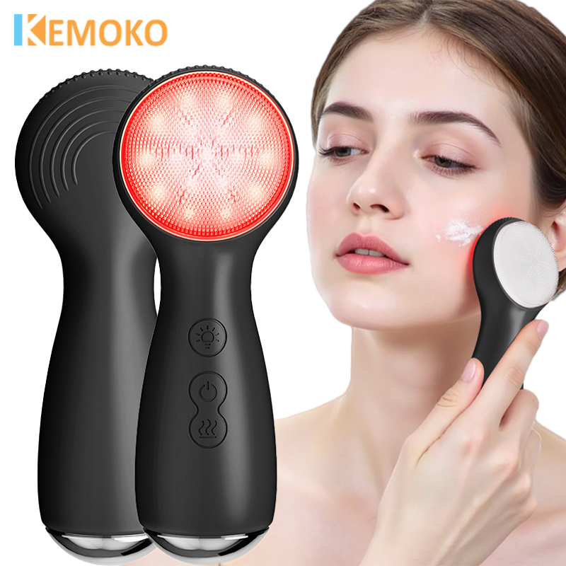 Masseur facial en silicone LED - Electric Face Cleanser Brush avis et prix