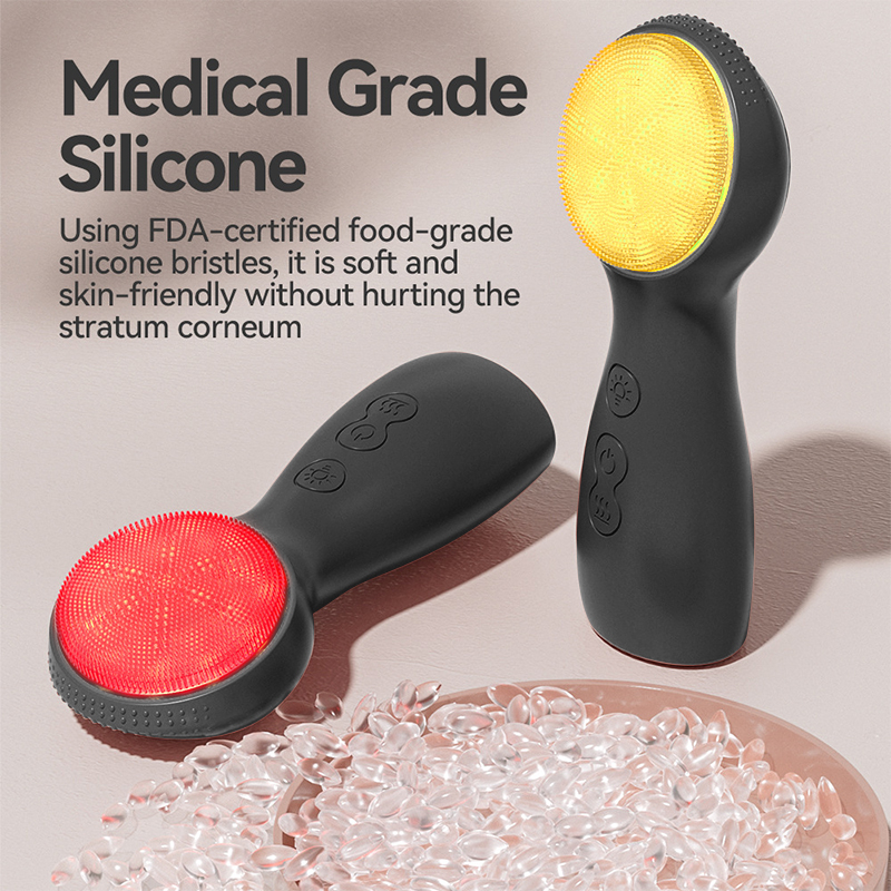 Masseur facial en silicone LED - Electric Face Cleanser Brush avis et prix
